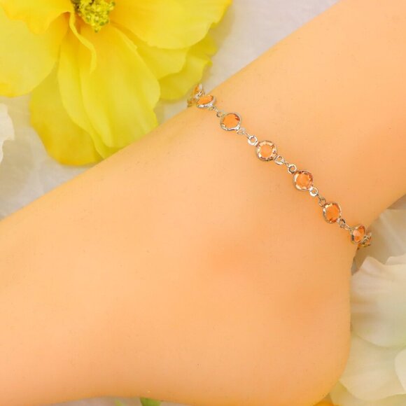 Minimalist Anklet, Sleek & Modern Design, Women’s Fashion, YC110430-A - Picture 5 of 10